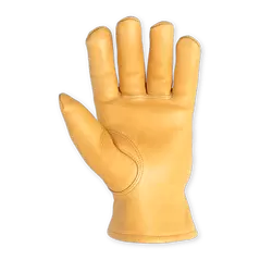 Gloves, Large Top Grain Deerskin Tanopen Cuff | 2063L