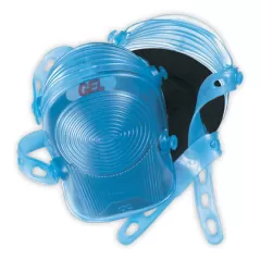 Knee Pads, Blue Foam Padding, Synthetic Rubber Strap | G361