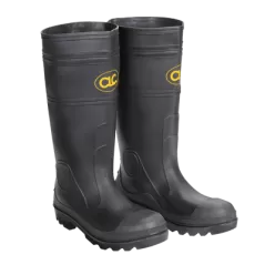 Rain Boot, 11 Black Pvc | R23011