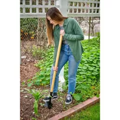 16 Ga Steel Floral Shovel Hardwood Handle | SS 47000