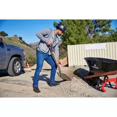 Western Scoop Shovel, Ash Wood Handle | SS 68000