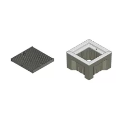 OldCastle Christy V12 Drain Box Concrete H20 12" x 12" | CRS1000325