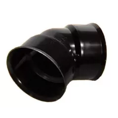 Elbow, 4" Bell x Bell HDPE Poly Water Tight, 45 Degrees | 0494WT