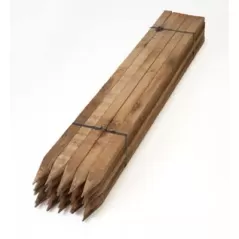 Erosion Safety Fence Stake, 2" x 72" Hardwood | STAKE2X48E