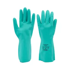 Gloves, X-Large Nitrile Greenstraight Cuff Patterned | NU1513XL