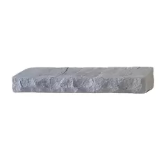 Cultured Stone Bor Watertable Sill Retaining Wall, Gray, 18 x 3 x 2-1/2" | 8329917