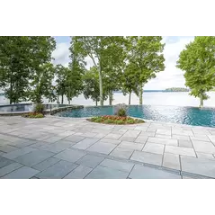 Castle Gray Flagstone Chiseled 7/8" Thick N/C Edges-Chiseled 40 Ea/ Pallet 240 Sf/ Pallet 23.5" X 35.5" X .875" | 24361C