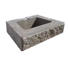 Geostone, Rockwood Universal Retaining Wall, 4 x 18 x 12", Buff | 6058061662