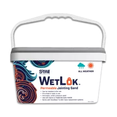 SRW Wetlok Perm Eable Joint Sand Gray 65 Tubs/ Pallet, 36 Lb | WETLOK GRA 36