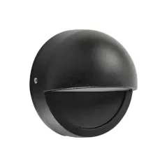 Vista Step Light Aluminum Housing LED 2.5W 2950K, Black | SL-4243-B-2.5-W-T3