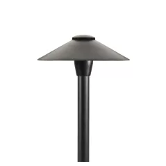 Alliance Outdoor Lighting Area Hat 7.75” Area Light Hat, Black Construction, Includes A Frosted And Clear Lens