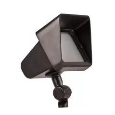 Alliance Flood Light MR-16 Lamp Base, Black Construction, No Lamp, Double Wire Lead (18” & 25’), And Stake