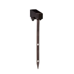 Alliance Outdoor Lighting Brass Mini Light w/ Integrated LED, Black 1.56"