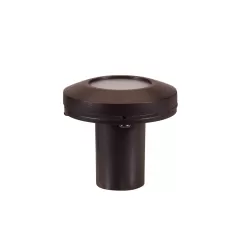 Alliance Outdoor Lighting Brass Mini Light W/ Integrated LED, Black 2-1/4"