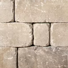 Belgard Shelton Wall Tumbled, 6" x 10" x Random, 3 Piece, Aspen, 7.75 sq. ft. / layer, 38.75 sq. ft. / pallet (5 Layers)| 16254624
