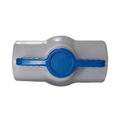 Lasco Ball Valve Sch 80 PVC 1-1/2" Socket x Socket | V17491N