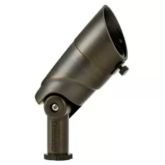 Kichler Variable Lumen Output Accent Spotlight Adjustable 10 Deg, Centennial Brass | 16015CBR30