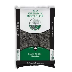 2 cu ft Texas Native Black Bagged Mulch