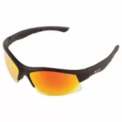 Breakout Black Glasses Red Mirror