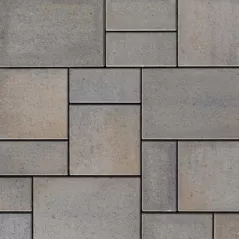 Gforce Modern Traditional Retaining Wall, Champlain Gray, 8 X 9 X 18" |  003440