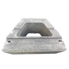 Techo G-Force Wall Shale Gray 8" X 12" X 18" X 9" | 003453
