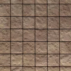 Techo-Bloc Valet Paver, 6-1/2" x 6-1/2", Chestnut Brown | 004848