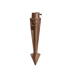 Alliance Uplight No Lamp Adjustable Mr16 Wire Lead 25' 8.5" Ground Stake Sand CAST Bronze 8-1/2” | HSC-BL1