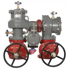 Febco LF880V-NRS-FS Reduced Pressure Zone Assembly Backflow Preventer N-Pattern NRS Shutoff w/ Flood Sensor Lead Free Ductile Iron 3" | F122952