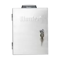Hunter Residential & Commercial Irrigation 12, Solar Controller Stainless Steel Controller | XCH1200SSP