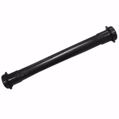 1-1/2" x 16" Black Plastic Slip Joint Extension Tube | P39018