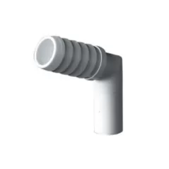45 Degree Barbed Elbows for Drain 2 1/2" ML Stem x 3/8" Barb | N0860647