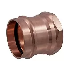 Nibco PC603 Copper Press Fitting 1" Press x FPT Adapter LD | 9025250PC