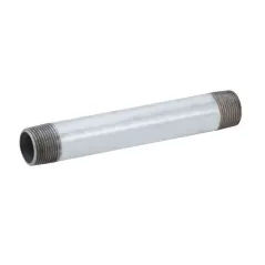 Galvanized Nipple, 1" Threaded Galvanized Sch 40 | 201-060810