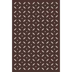 Screen Deco Orient Natural Brown 90% Black Out 48" X 70" X 5/16" | USADS-OT1