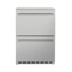 SUMMERSET 24" 5.3c Deluxe Outdoor Rated 2-Drawer Refrigerator