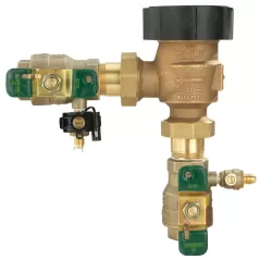 Watts 800M4FR Freeze Resistant Pressure Vacuum Breaker Backflow Preventer Quarter Turn Shutoff w/ Freeze Sensor Contains Lead Bronze 1-1/2" | T388017