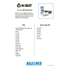 Alliance Outdoor Lighting BT Ally RGBW Lamp G4 Adjustable 1W-2.5W 360 Degree Spread 10-250 Lumens