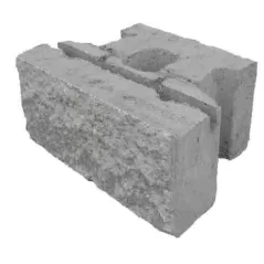 Geowall Tri-Plane Retaining Wall, Natural, 8 x 12 x 18" | 100087148