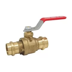 Red-White Low Lead Brass XL Ball Valve EzPress 2-1/2" | 5020ABX212