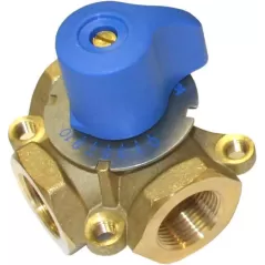 Tekmar 3-Way Bras Mixing Valve 3/4" | 710