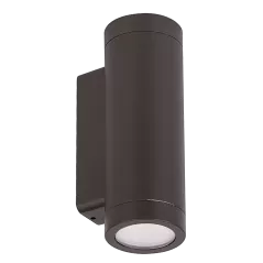 WAC Colorscaping LED Wall Mount Cylinder Bronze on Aluminum RGBWW 7W | 3911-CSBZ
