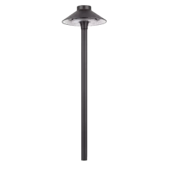 WAC Colorscaping Tiki Path Light, RGBWarm White 12 Watt 22" Bronze on Aluminum | 6841-CSBZ