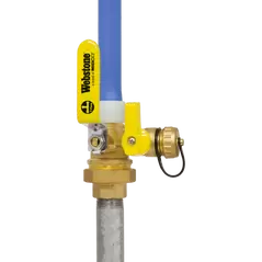 Webstone Copper Press x FIP Union Ball Drain Lead Free 1" | H-80434W