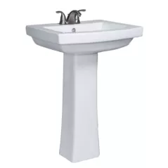 L280 LAV Basin, White Edge PED Only | L280-4WHT