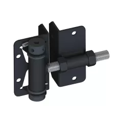 Self Close Hinge Pair Adjustable Black Versai Western Remington 2" x 1-1/2" | NW171SCP5-SBD