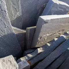 PEARL GREY - FLAGSTONE 1" - PER TON (S)