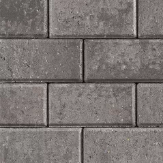 Pavestone Holland, 4" x 8" x 60 mm, Ant Pewter Holland
