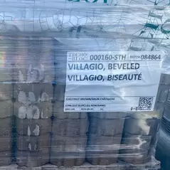 Techo Villagio Chestnut Brown 117 sf/Pallet 11 Layers/Pallet 10.64 sf/Layer 4 Pc | 000160