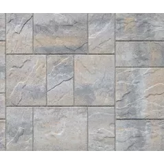 Basalite Artisan Slate Premier Positano 1 Layer 12 Sf/ 1 Pallet 108 Sf- 9 Layers - Positano 12" X 18" X 2-3/8" | 100090956