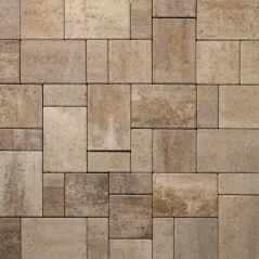 Belgard Dublin Cobble Paver, 3-Piece, Danville Beige